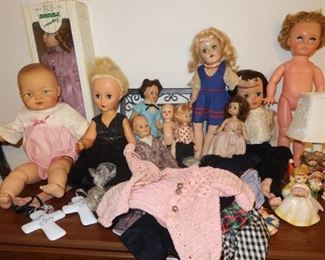Vintage Dolls - Doll clothes and shoes