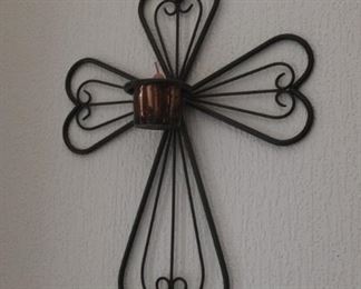 Metal Wall Cross