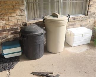 Ice Chest - Trash Cans