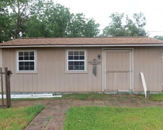 This is the TOOL shed - We haven't started in her yet - It's full - Next couple pictures are messy -