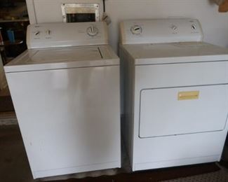 Kenmore Washer and Dryer
