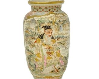 Japanese Miniature Satsuma Vase