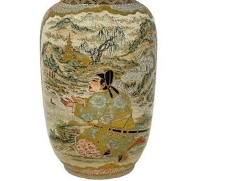 Japanese Miniature Satsuma Vase