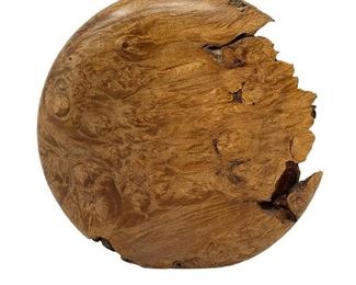 Wood sculpture / Bud Vase