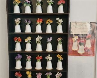 Danbury Mint Flower Bells Collection