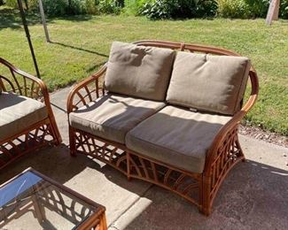 Rattan set
