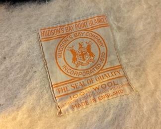 Hudson's Bay point blanket