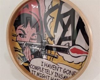 Roy Lichtenstein clock
