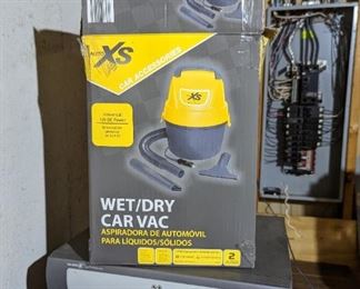 Wet dry car vac
