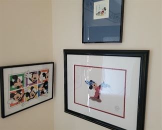 Disney signed and numbered