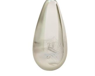 Lot 004m
Brian Maytum Studio Art Glass Paperweight