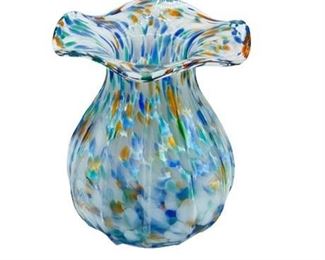 Lot 041m
Blown Art Glass Decorative Vase
