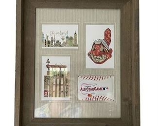 Lot 070
Cleveland Indians All Stars Game 2019 Paper Art
