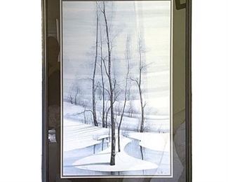 Lot 075-A
P. Buckley Moss Signed and Numbered Lithograph