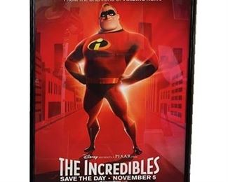 Lot 127m
Walt Disney 'The Incredibles' Movie Poster