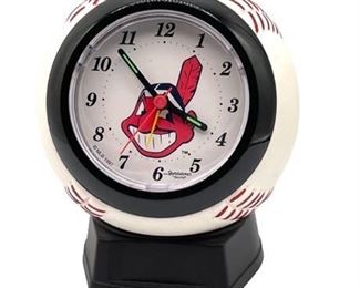 Lot 140
Bulova Sportstime Cleveland Indians Alarm Clock