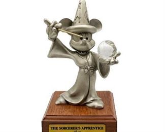 Lot 162
Disney "The Sorcerers Apprentice 1940" Hudson Pewter Figurine