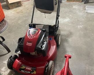 Toro Mower with Bagger