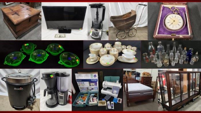 Antiques, Collectibles, Household Online Auction