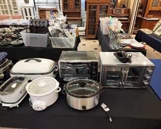 Many HIGH END kitchen pieces in new or like new condition.