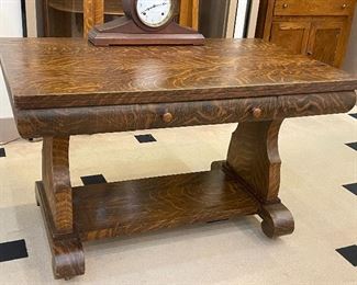 Tiger Oak Table!  Really nice.