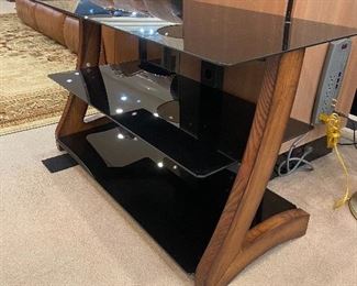 Glass TV Stand!