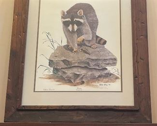 Gene Gray singed wildlife art 