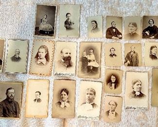 Antique photographs and other ephemera