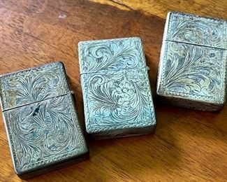 Sterling Cases for lighters