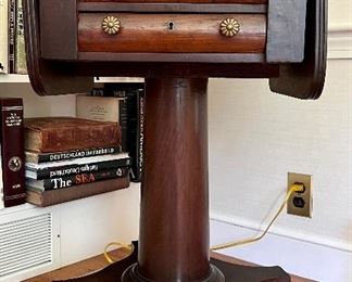 Small Empire Side Table, Two Drawers