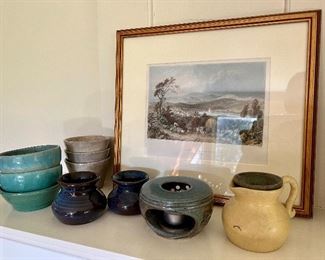 Interesting pottery pieces