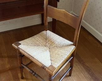 Antique Rush Seat Chair
