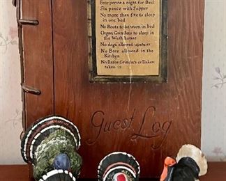 Vintage Guest Log