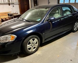 2009 Chevorlet Impala, low mileage, one owner, meticulous maintenance record