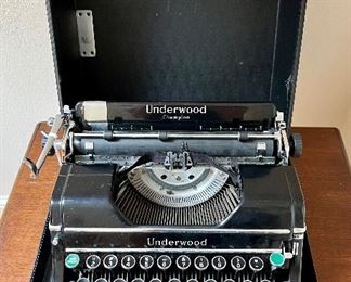 Gorgeous Underwood Typewriter