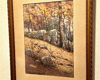 Frederick T. Stuart - (1837-1913), signed and framed