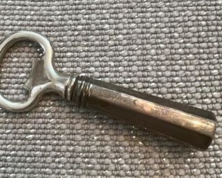 Sterling silver bottle opener