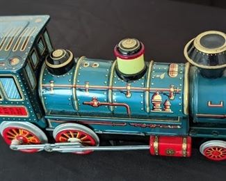 Pressed Tin Western Train