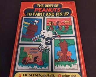 Vintage Peanuts Paint Set
