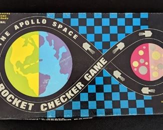 The Apollo Space Rocket Checker Game