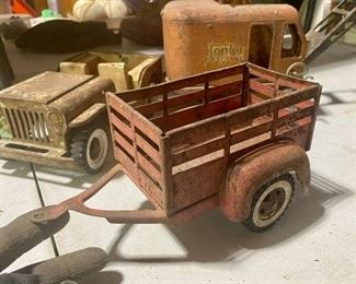 Vintage Toy Trailer