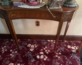 . .. a nice wall table