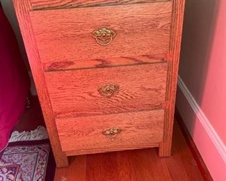 . . . an oak night stand