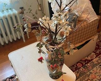 . . . a floral arrangement