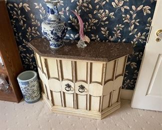 . . . a nice wall table