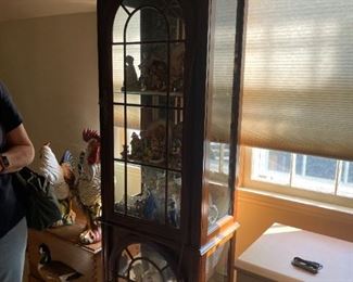 . . . a petite curio cabinet