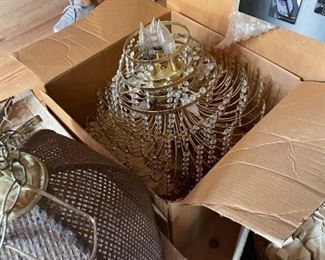 . . . a retro chandelier