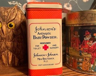 . . . a closer look at Baby Powder tin