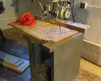 . . . an old-fashioned table saw