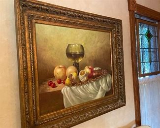 . . . love this still life oil
